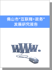 佛山市“互联网+政府”（电子政务4.0） 发展研究报告